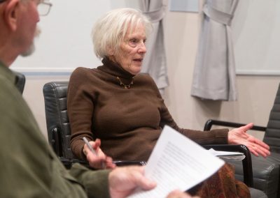 Bible Study Discussion In A Meeting Setting At The Haven Assisted Living In Hurricane, Utah.